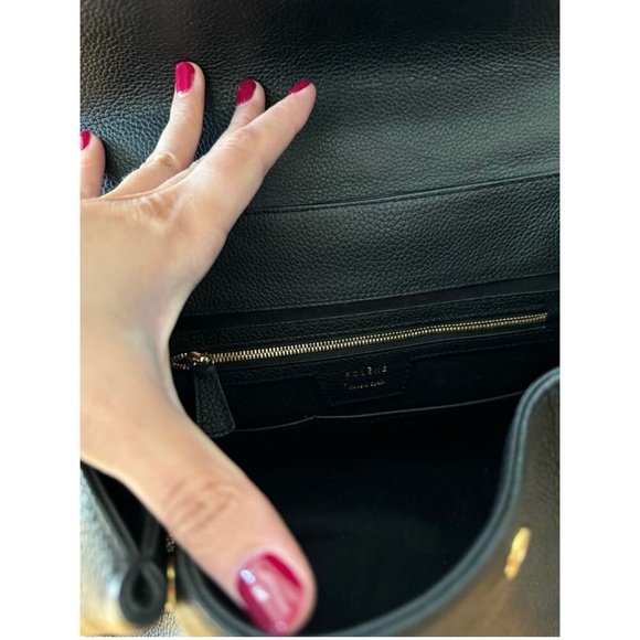 POLENE Numéro Un Edition Textured Black
Crossbody Bag Purse - Picture 7 of 12